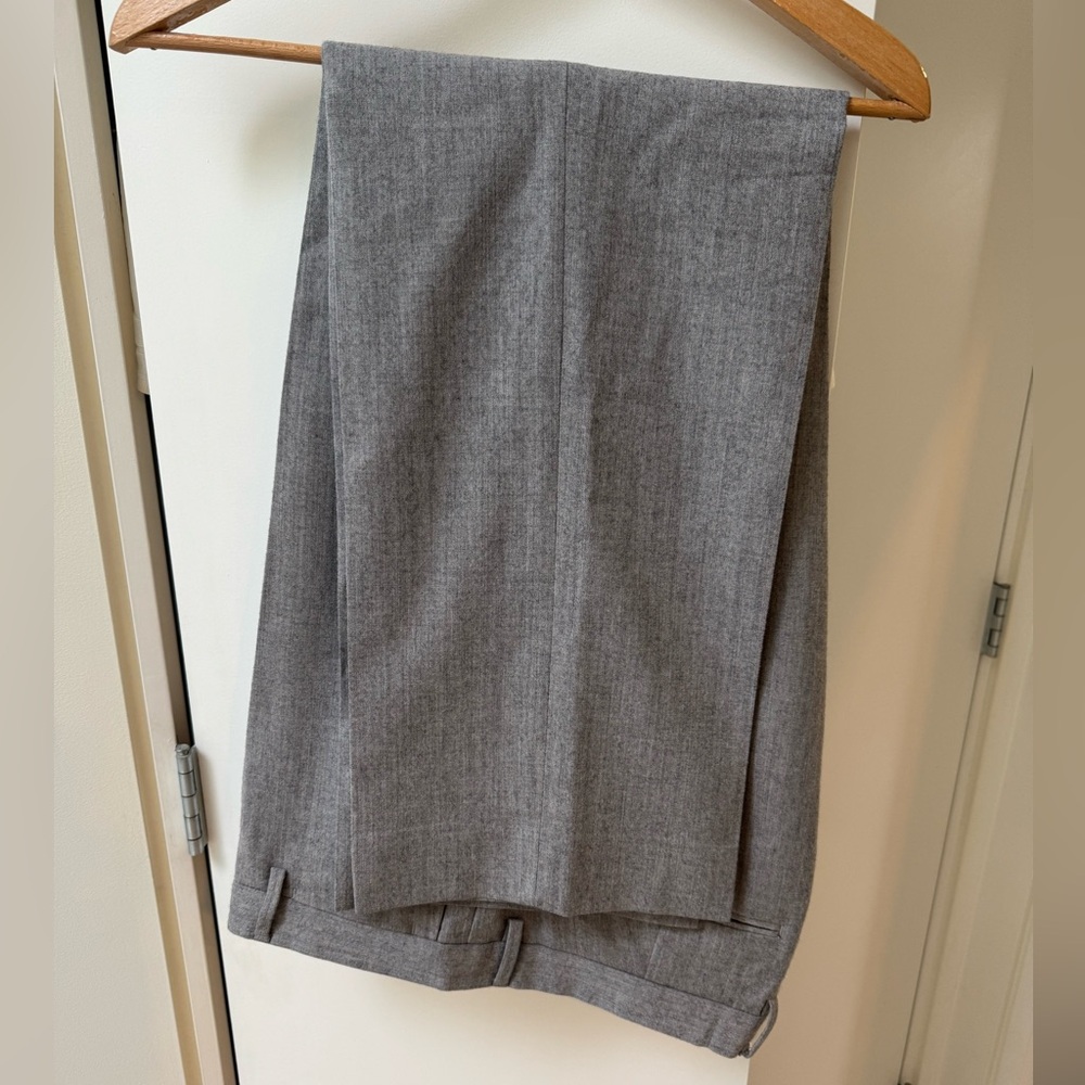 38x32 Banana Republic flannel flat front dress pants